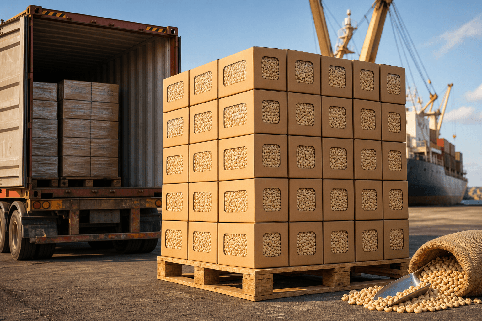 Packing & Shipping Cashew Nuts: A Wholesale Buyer's Guide